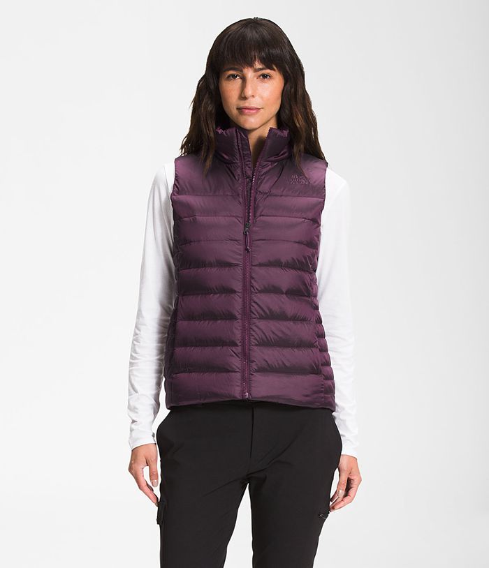 The North Face Womens Vests Aconcagua 124EWPTRZ - Purple